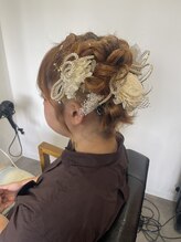 ジーニー(GeeNY)/成人式前撮りヘアセット