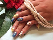 リングアリング(Ring a Ring)/デニム＆光るネイル