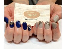 ネイルアンドアイ ミント(nail＆eye mint)/ニュアンスネイル