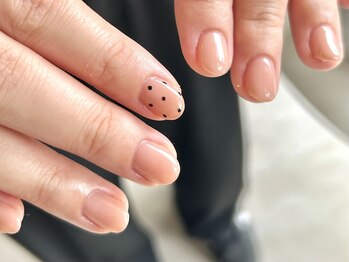 マニネイル 高の原店(mani nail)/ドットネイル