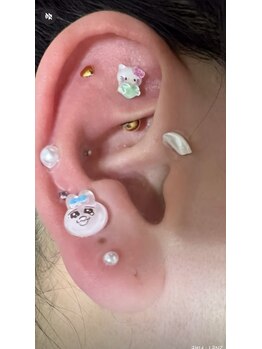 サロン デ リブレ 加古川店(salon de Libre)/可愛く耳ツボジュエリー!!