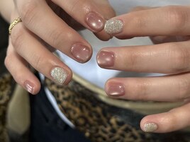 マグネット×フラッシュネイル