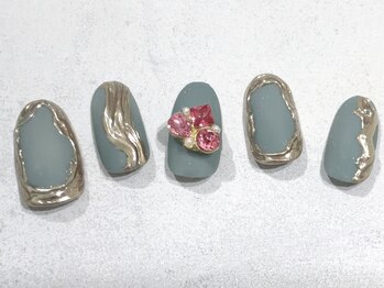 定額アートミラーマットネイル