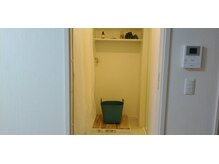 お着替えが必要な方はこちらでどうぞ♪