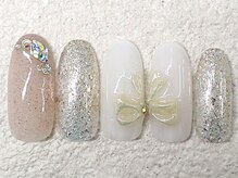 リノ ネイル(Rino nail)/１月新作リボン801b2