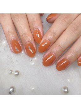 ワンカラーネイル♪