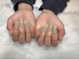 長さ出しワンカラー¥7800