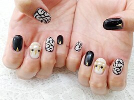 シックなモノトーン♪