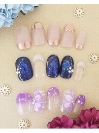 店内サンプルネイル￥7900