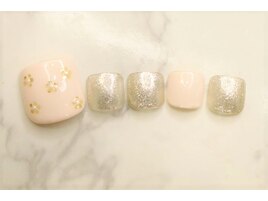 ≪FOOT≫両親指アート