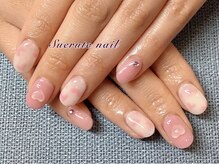 スエルテ ネイルサロン 北千住店/ラブなハートネイル ¥8000