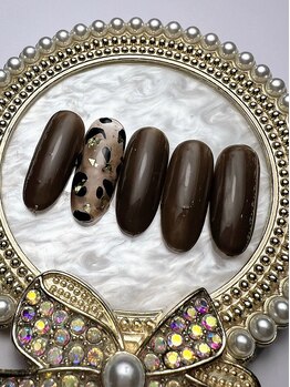 ブリリアント/ワンポイントネイル#成人式