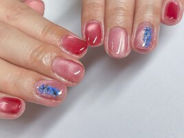 定額＊押し花＊マグネット