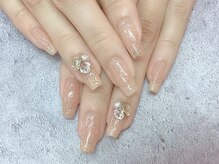 ジャスミンネイル(Jasmine Nail)/ジェル☆シンプルビジューコース