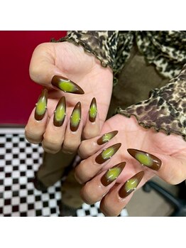 モレリア 心斎橋店(morelia)の写真/【個性派に大人気のサロン】オシャかわdesignが得意♪約800種類こだわり海外パーツや人気商材も多数◎