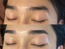 #眉毛デザインを細部までこだわり、第一印象のいい眉毛をご提供*