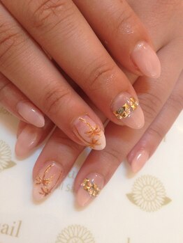 カナ ネイル(Kana nail)/ヤシの木ネイル