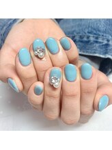 アイリッシュネイル 久屋大通店(Irish Nail)/ビジュー盛り