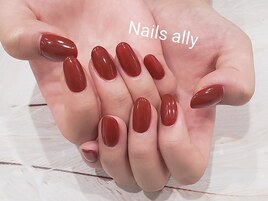 レッド×ワンカラー