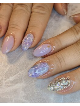 フラワーネイル