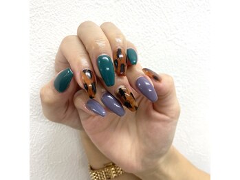 ケーエヌ(KN)/ニュアンス豹柄　秋仕様