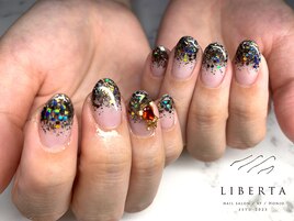 ブラックラメ×金魚