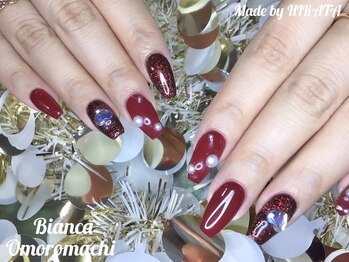 ビアンカ 沖縄おもろまち店(Bianca)/新年!キラキラお洒落さんネイル