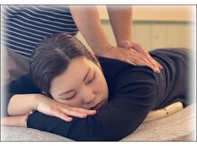 山口整体道場/背中の調整マッサージ