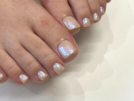 【フットネイル】 オーロラ
