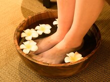 ビラン 横浜(美LAN)の雰囲気（ボディケアを含むコースは足湯付き(一部メニューを除く)）
