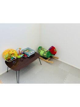 お子様同伴OKのサロン