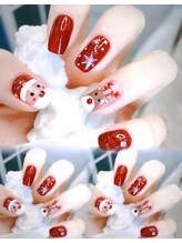 ビルドアップビューティー(Build Up Beauty)/クリスマスネイル