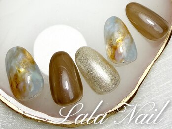 ララネイル(Lala Nail)/天然石ネイル|ニュアンスネイル