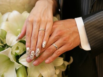 ネイルサロン リアン西葛西店/ブライダルネイルはお2人で