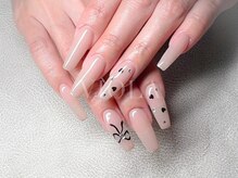 ヴィオラ(VIOLA)/リボンネイル/ワンホン/スカルプ