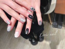 リリックネイル 本八幡店(LyricNail)/甘辛ブラックネイル