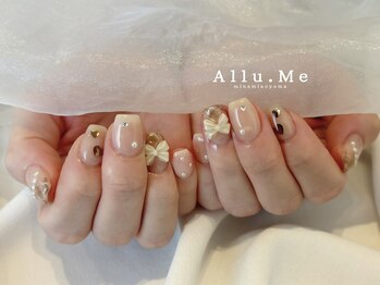アリューミー 南青山店(Allu.Me)/チェックネイル(staff:minori)