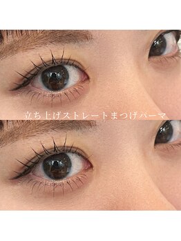 モモ(Momo.)/まつ毛パーマ　クリアロッド使用