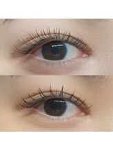 エルドット(L.jour)/120本スタイリング有り無し比較