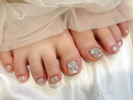 ビジューネイル/フットネイル