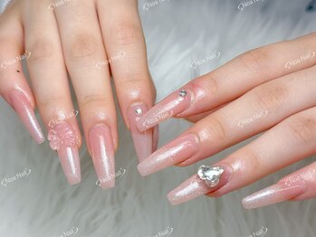 ノア ネイル(Noa Nail)/ラメグラデ　ホワイト色