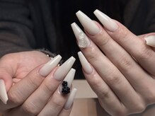 Eli Nails 新宿【エリネイルズ】《長さだし専門店/つけ放題/持ち込み/スカルプ》/ワンカラー、つけ放題