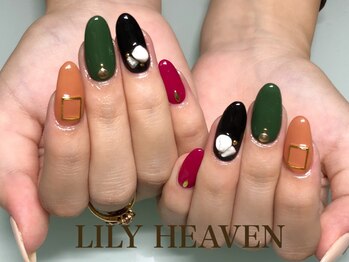 リリーヘブン(LILY HEAVEN)/秋カラーネイル