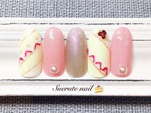 スエルテ ネイルサロン 北千住店/ショートケーキネイル ¥8000