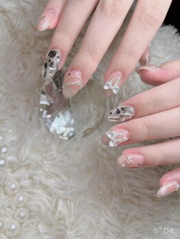 レディスペネイル ノウラ 名駅店(Redispe nail NouRa)/キラキラネイル