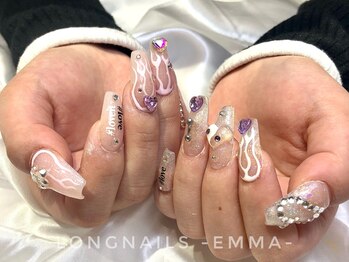 ロングネイルズ エマ(LongNails-Emma)/アクリルゴージャス