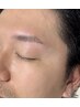 新規★メンズアイブロウwax★毛量調整込み】アイブロウ￥4500