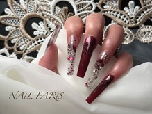 ネイルファリス(NAiL FARiS)/ボルドー☆デザインスカルプ