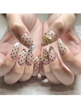ココ ネイル サロン アンドスクール(COCO.NAIL SALON＆SCHOOL)/ドットフレンチネイル