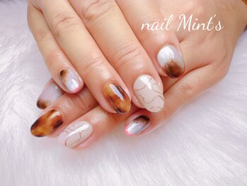 ネイルミンツ(nail Mint’s)/べっ甲ニュアンス